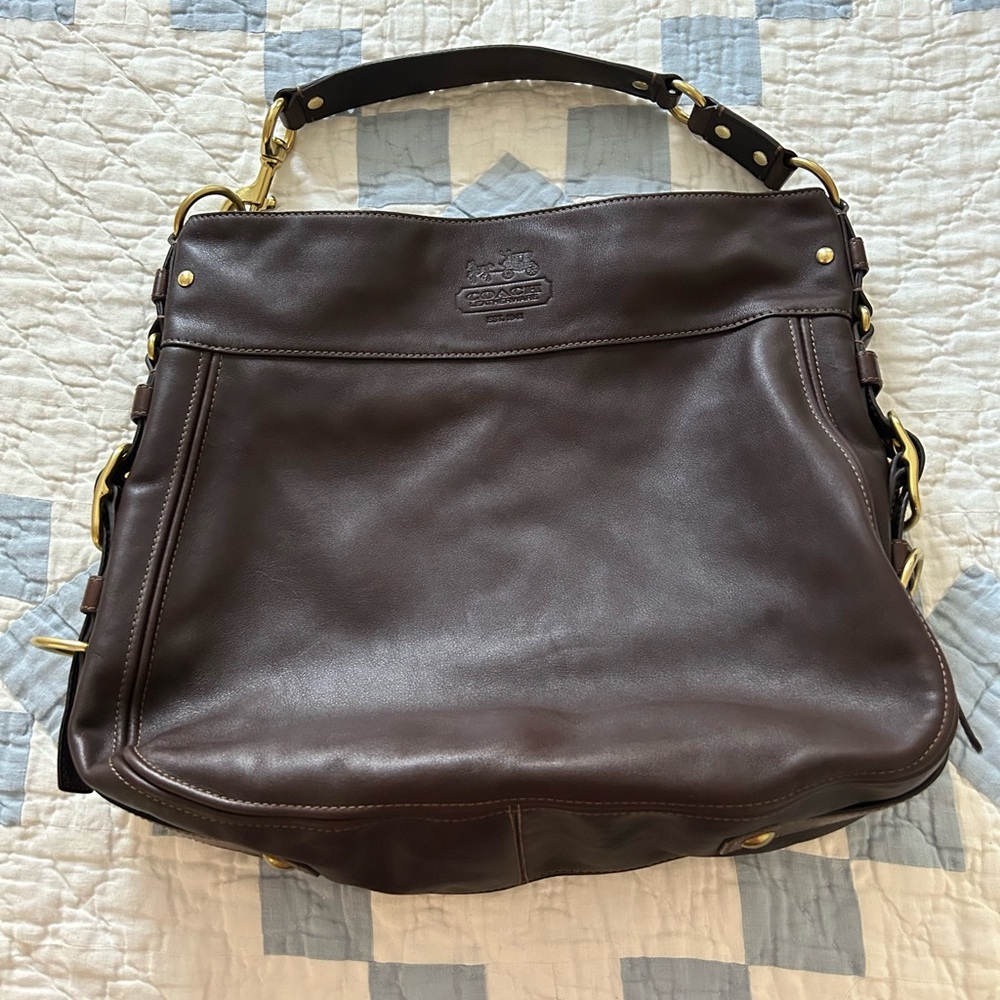 Coach Restored Editorial Zoe Bag, Large
